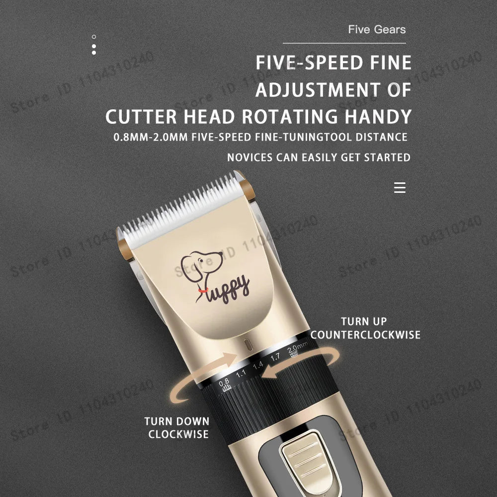 PawTrim Rechargeable Grooming Set