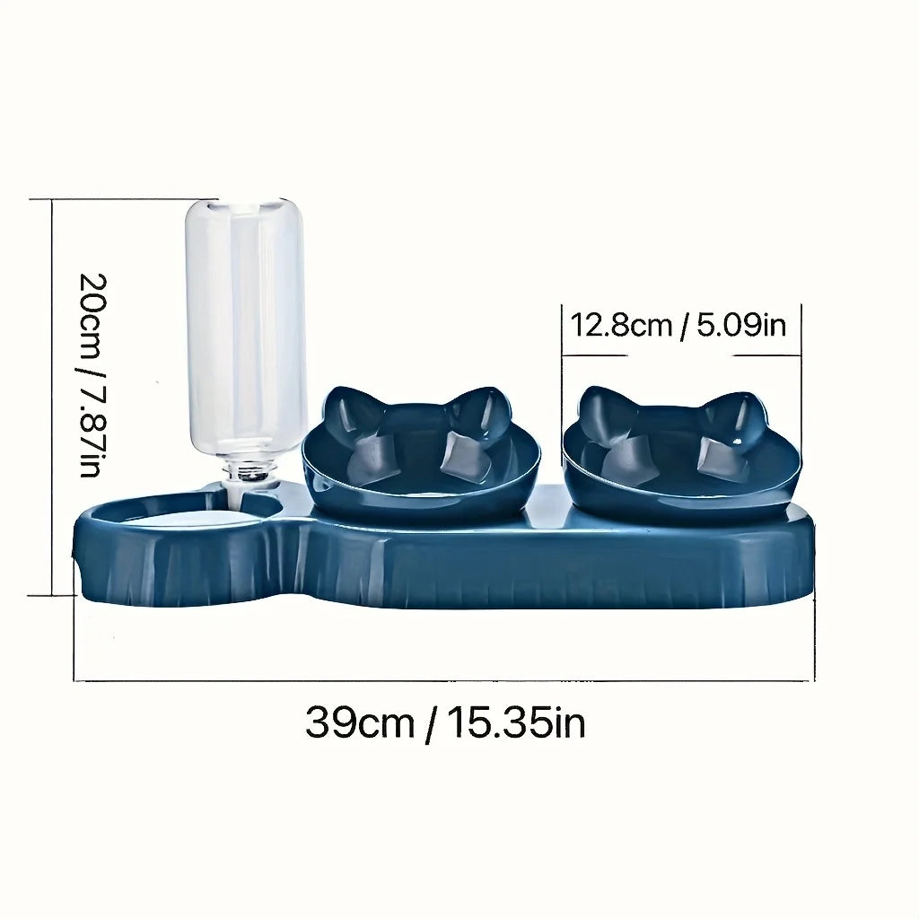 PawFlow 3-in-1 Pet Feeding Station