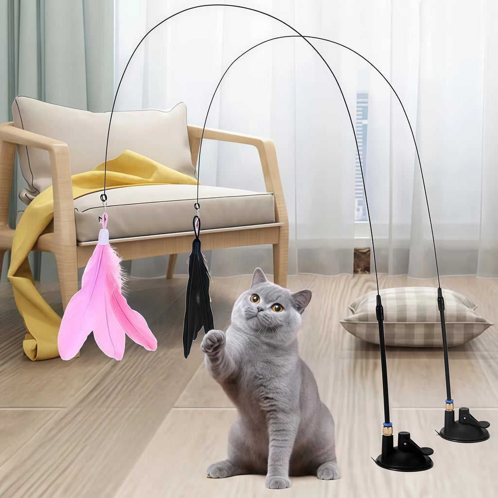 PawPlay Cat Teaser Wand