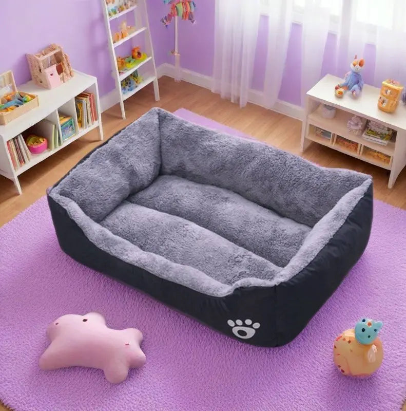 CozyPaw Plush Pet Bed