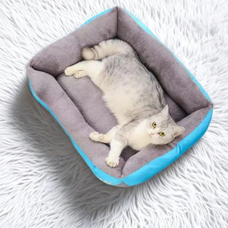 CozyPaw Plush Pet Bed