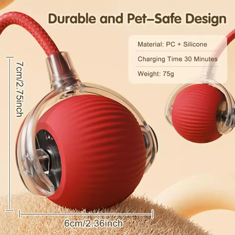 AutoPlay Cat Toy Ball