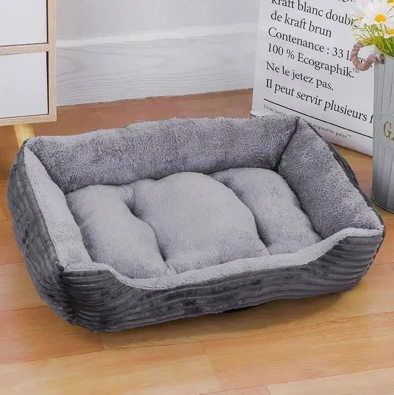CozyPaw Plush Pet Bed