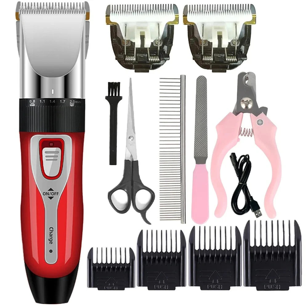 PawTrim Rechargeable Grooming Set
