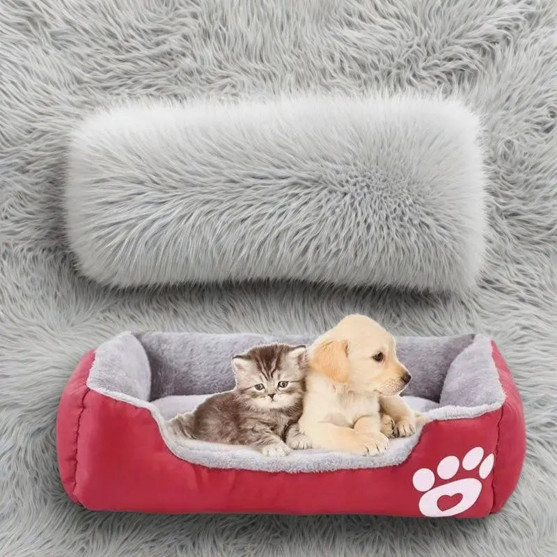 CozyPaw Plush Pet Bed
