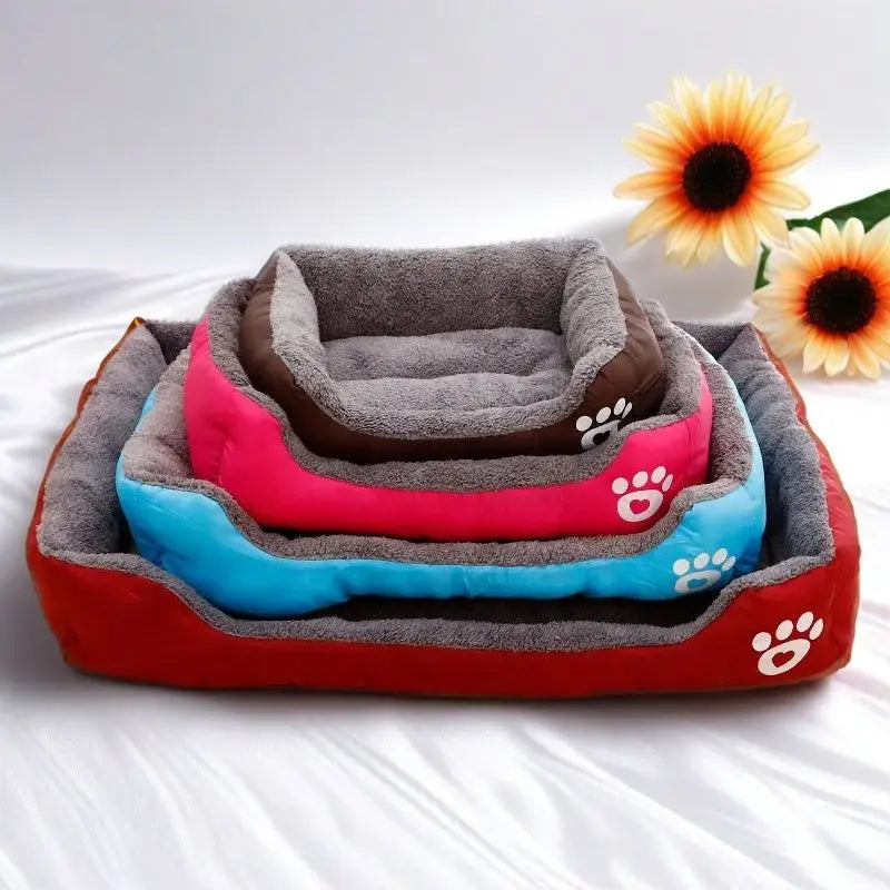 CozyPaw Plush Pet Bed