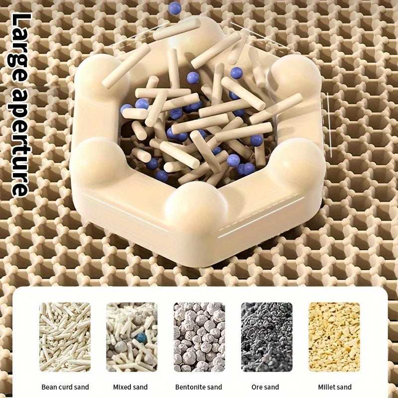 CleanPaw Honeycomb Litter Mat