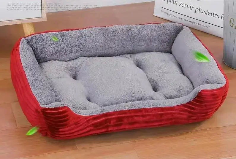 CozyPaw Plush Pet Bed