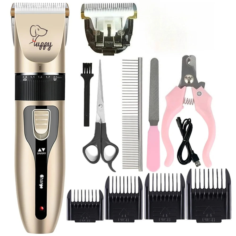 PawTrim Rechargeable Grooming Set