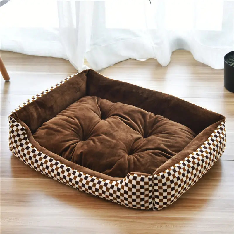 CozyPaw Plush Pet Bed