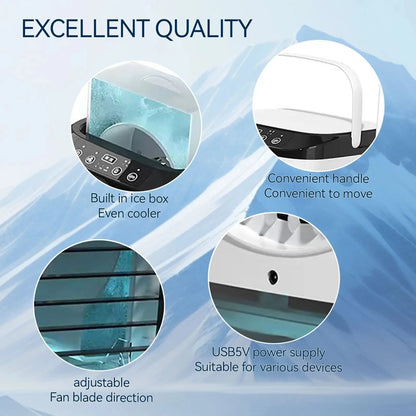 Ultra-Quiet Personal Evaporative Air Cooler