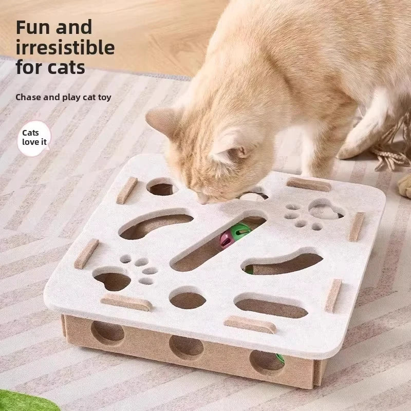 PawPlay Cat Puzzle Box