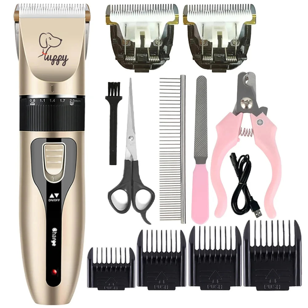 PawTrim Rechargeable Grooming Set